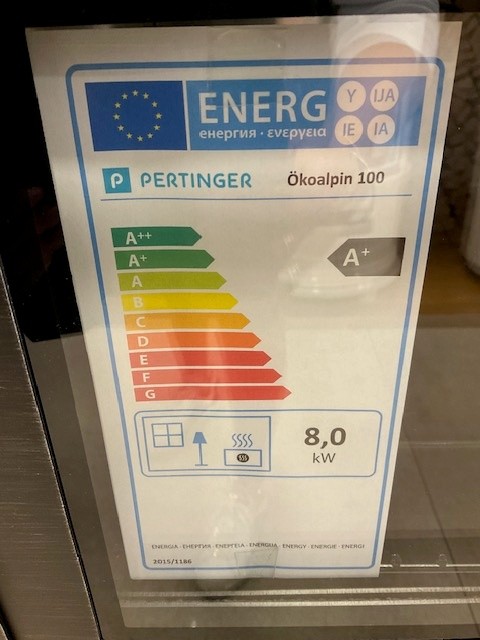 Pertinger Ökoalpin 100 Vintage_Energielabel