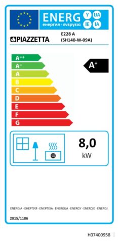 Piazzetta Hybrid E 228 A_Energielabel