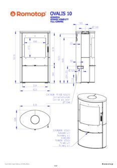 Romotop Ovalis Latte_techn Daten
